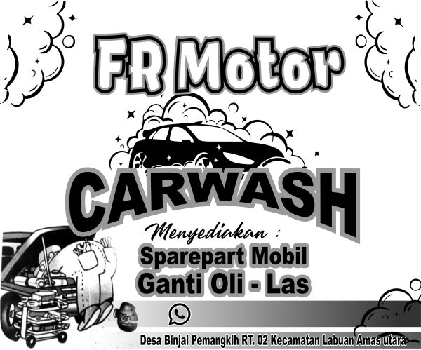 Kertas Alas Kaki Cuci Mobil